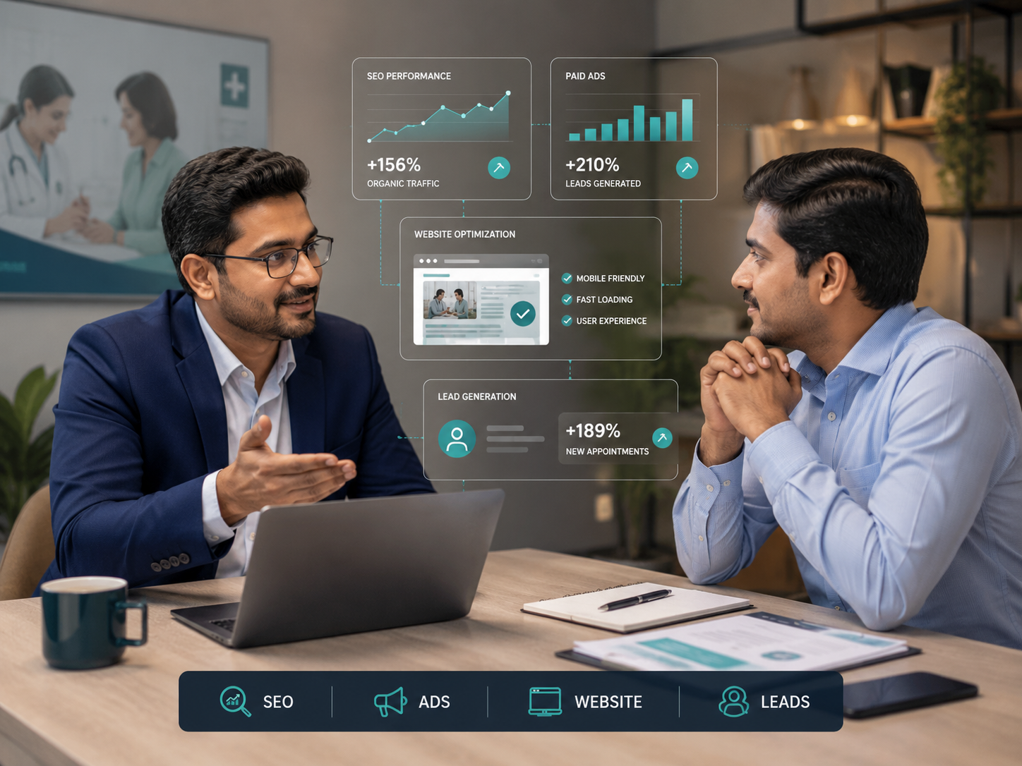 Healthcare marketing strategy call for clinic growth
