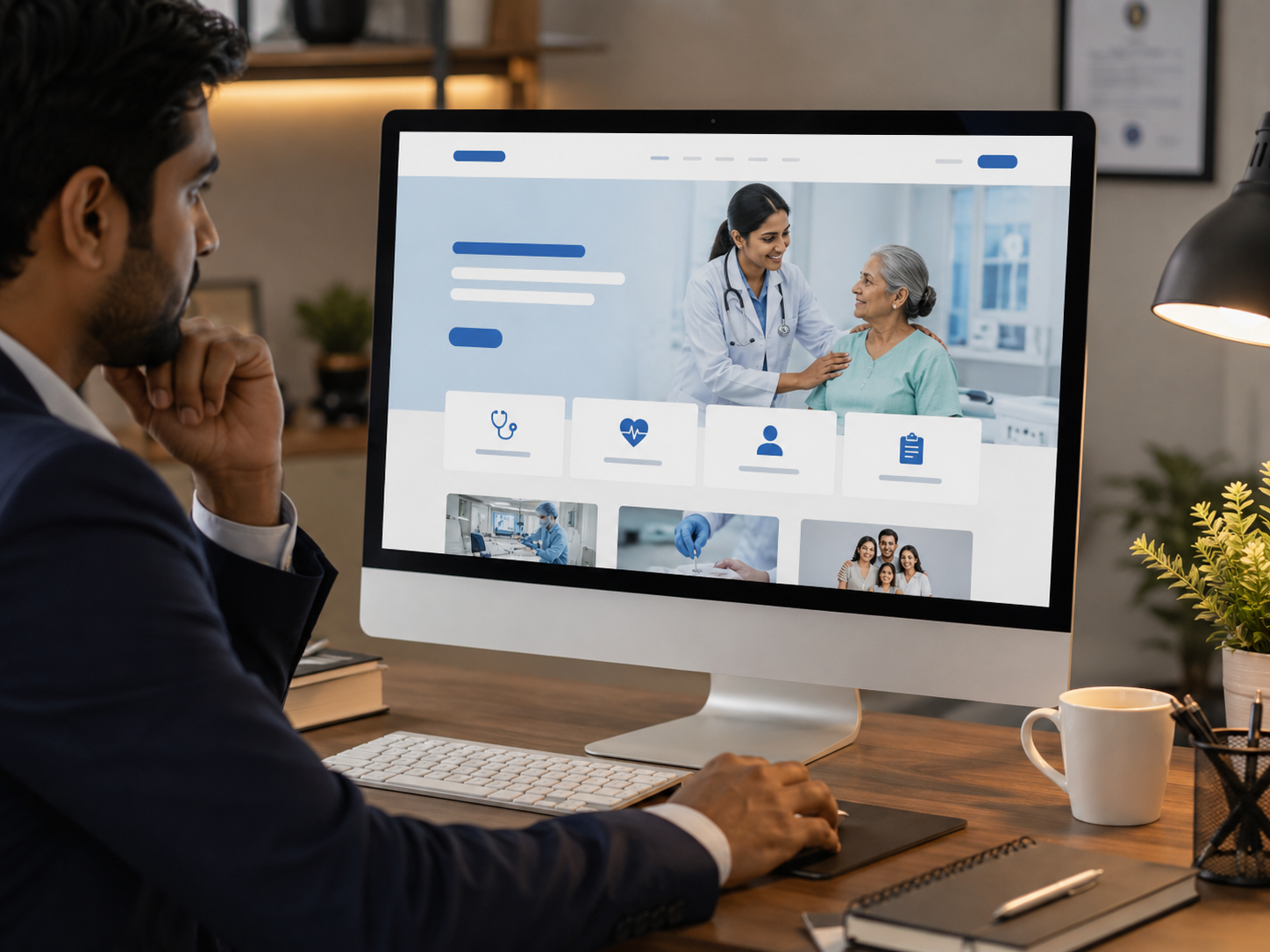 Medical website enquiry flow planning for clinic website