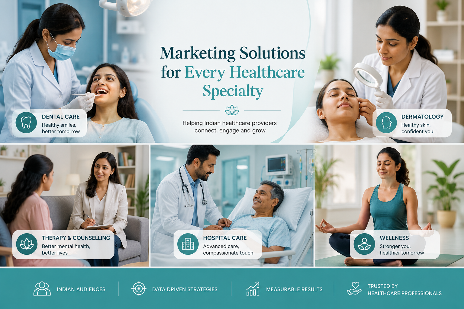 Healthcare marketing strategies for different medical specialties