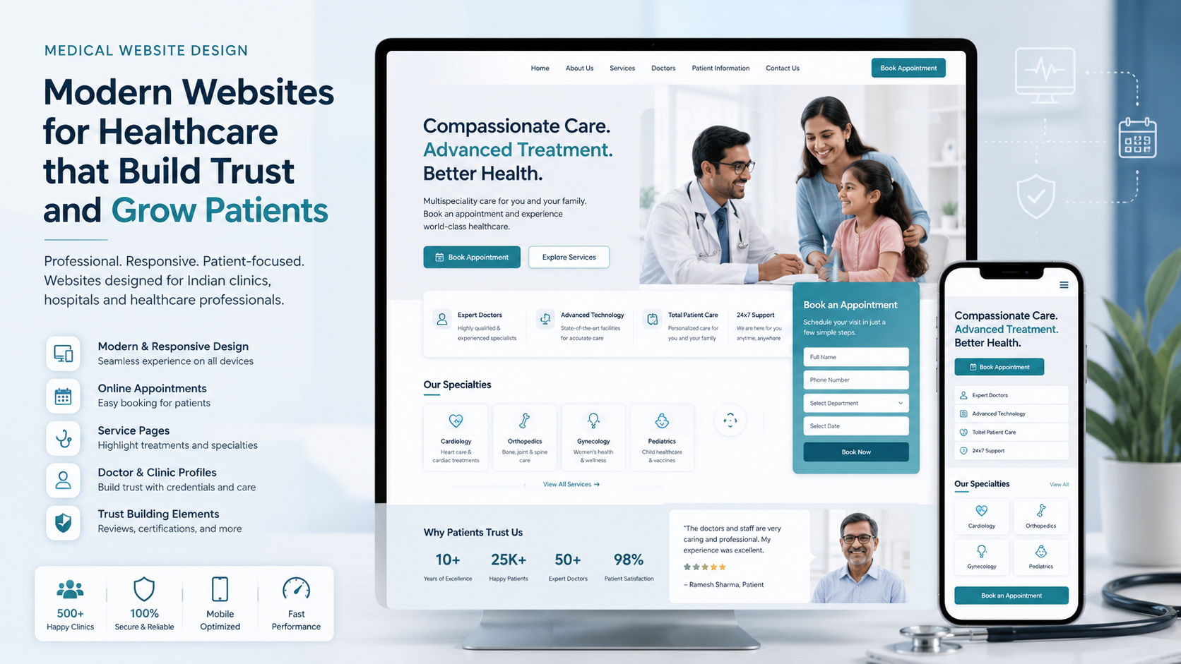 Medical Marketing Agency concept illustration
